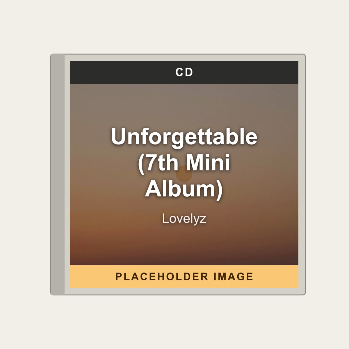 Lovelyz - Unforgettable (7th Mini Album) (CD) (US Import) - placeholder image