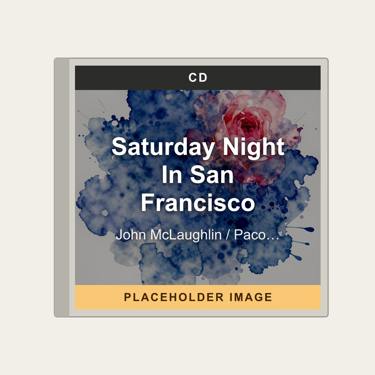 John McLaughlin / Paco De Lucia / Al Di Meola - Saturday Night In San Francisco (CD) (US Import) - placeholder image