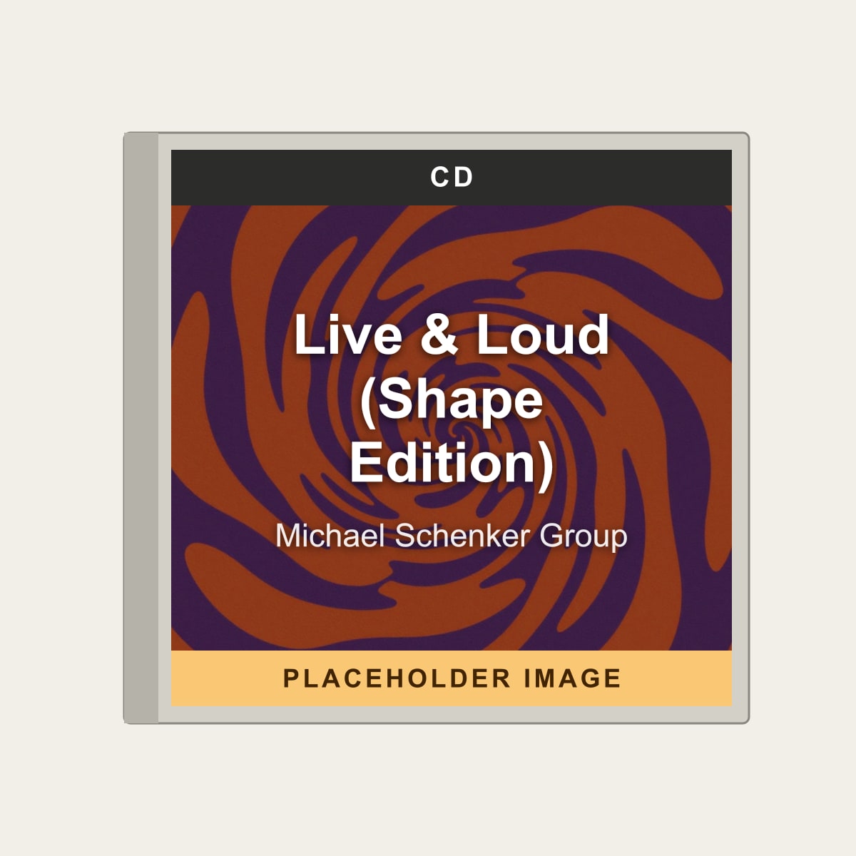 Michael Schenker Group - Live & Loud (Shape Edition) (CD) (US Import) - placeholder image