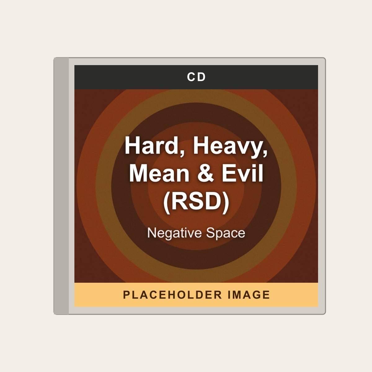 Negative Space - Hard, Heavy, Mean & Evil (RSD) (CD) (US Import) - placeholder image