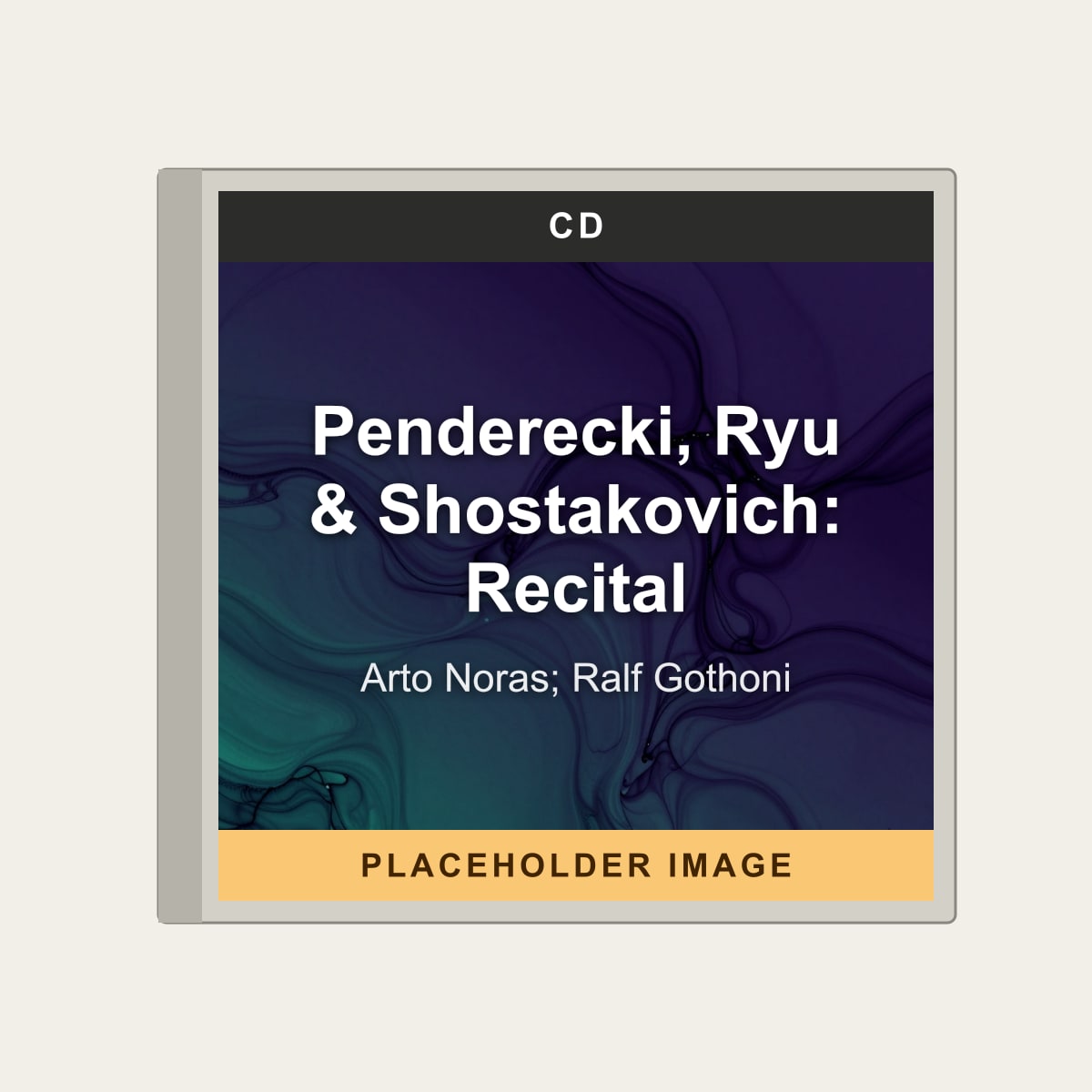 Arto Noras; Ralf Gothoni - Penderecki, Ryu & Shostakovich: Recital (CD) (US Import) - placeholder image