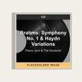 Paavo Jarvi & The Deutsche - Brahms: Symphony No. 1 & Haydn Variations (CD) (US Import) - placeholder image