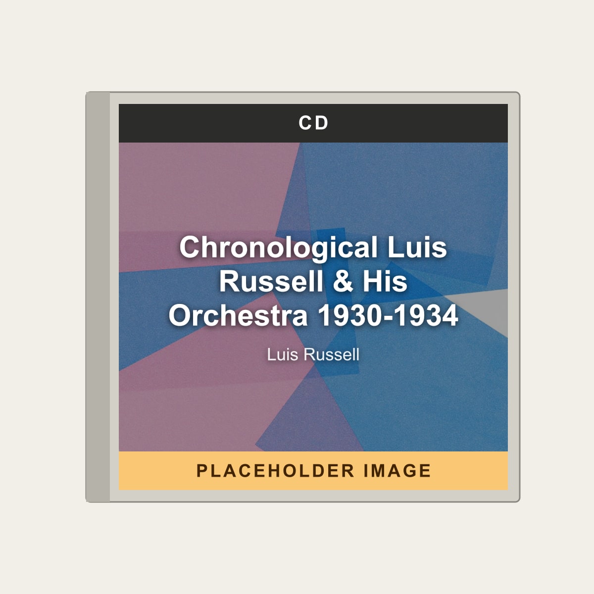 Luis Russell - Chronological Luis Russell & His Orchestra 1930-1934 (CD) (US Import) - placeholder image