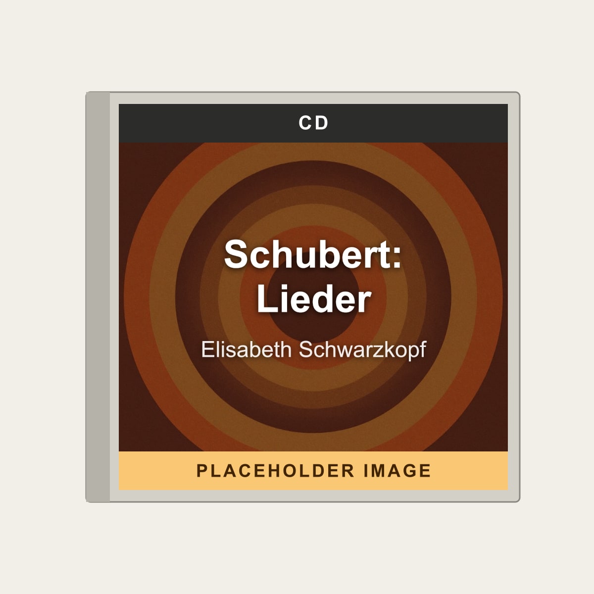 Elisabeth Schwarzkopf - Schubert: Lieder (CD) (US Import) - placeholder image