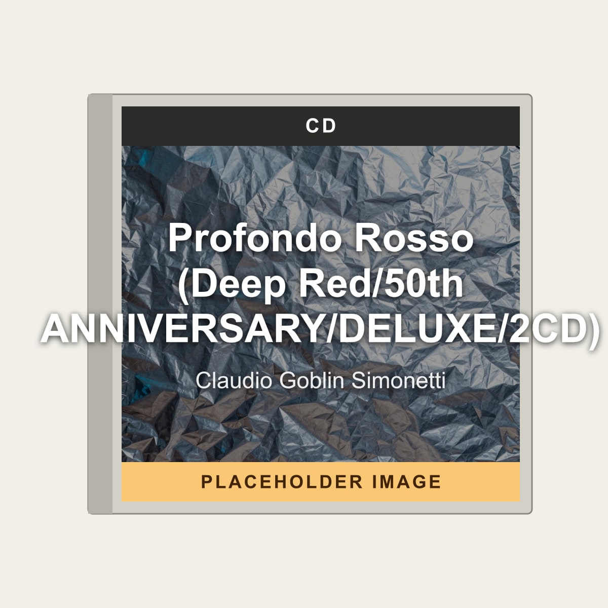 Claudio Goblin Simonetti - Profondo Rosso (Deep Red/50th ANNIVERSARY/DELUXE/2CD) (CD) (US Import) - placeholder image