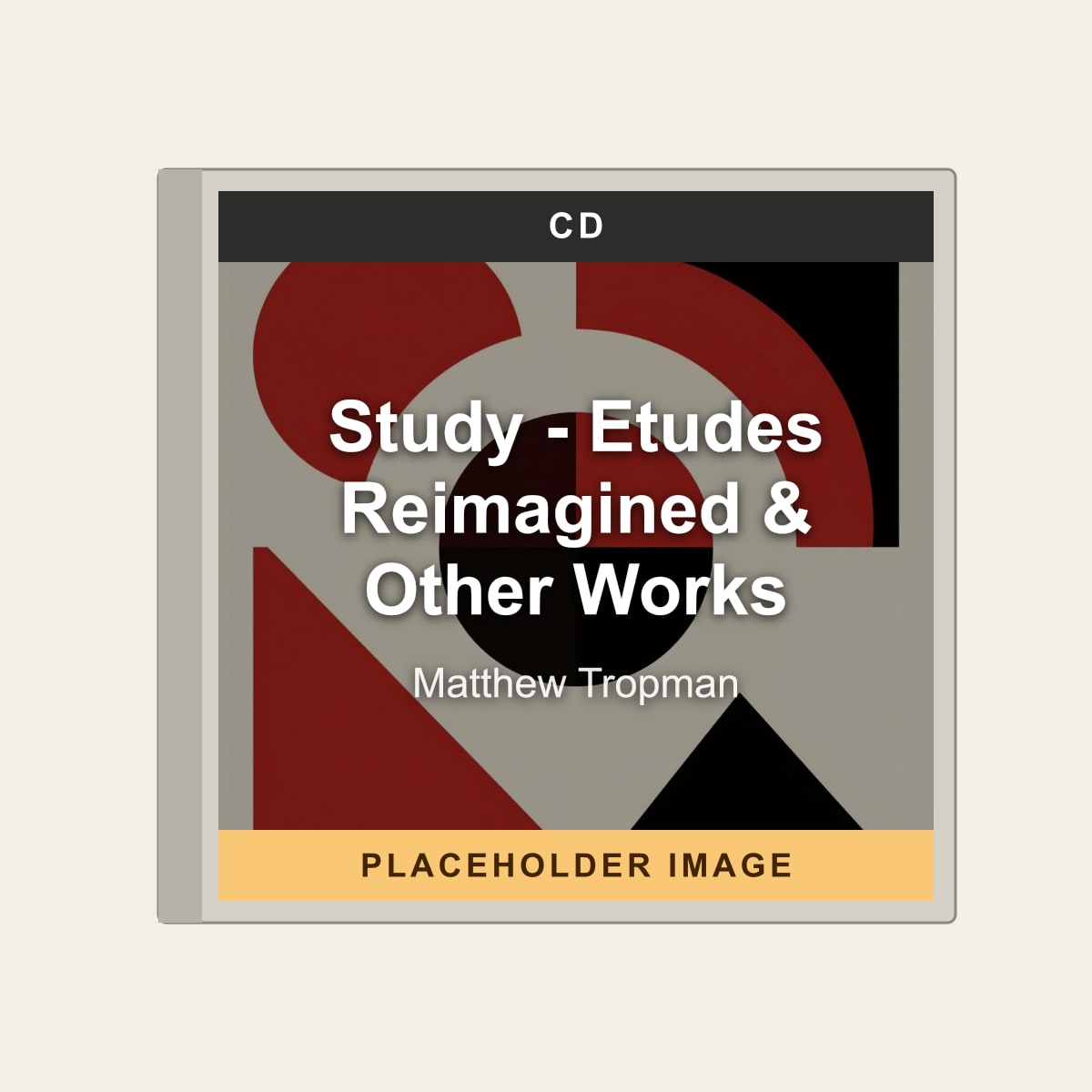 Matthew Tropman - Study - Etudes Reimagined & Other Works (CD) (US Import) - placeholder image