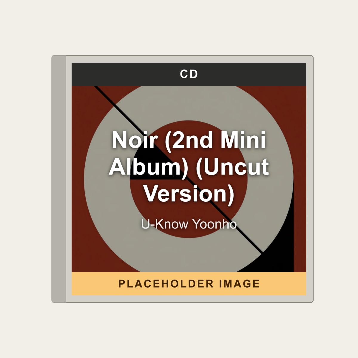U-Know Yoonho - Noir (2nd Mini Album) (Uncut Version) (CD) (US Import) - placeholder image