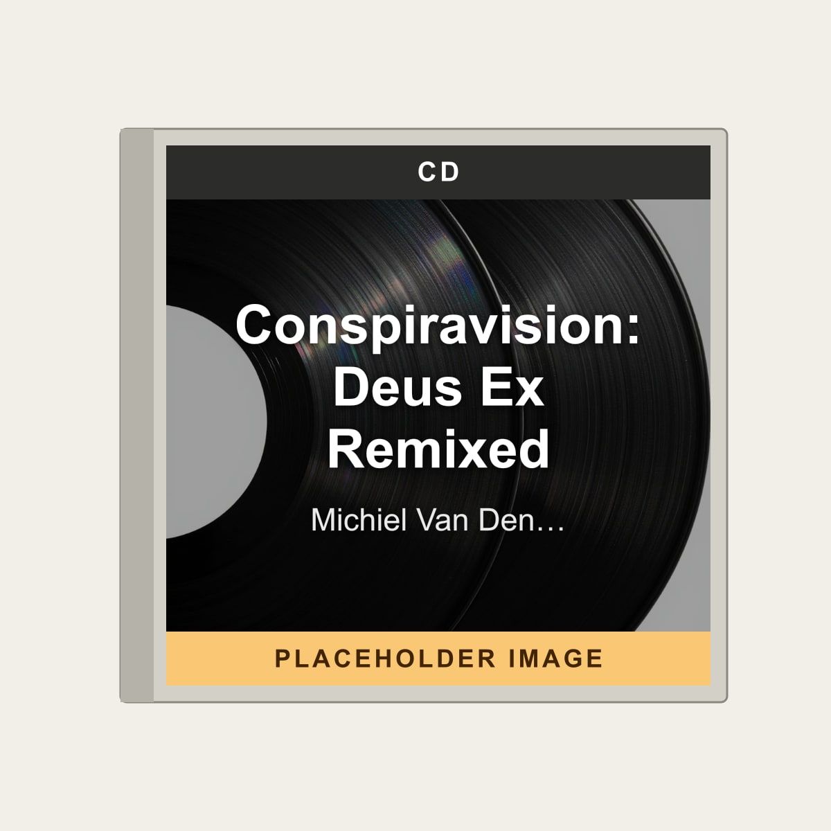 Michiel Van Den Bos; Alexander Brandon - Conspiravision: Deus Ex Remixed (CD) (US Import) - placeholder image