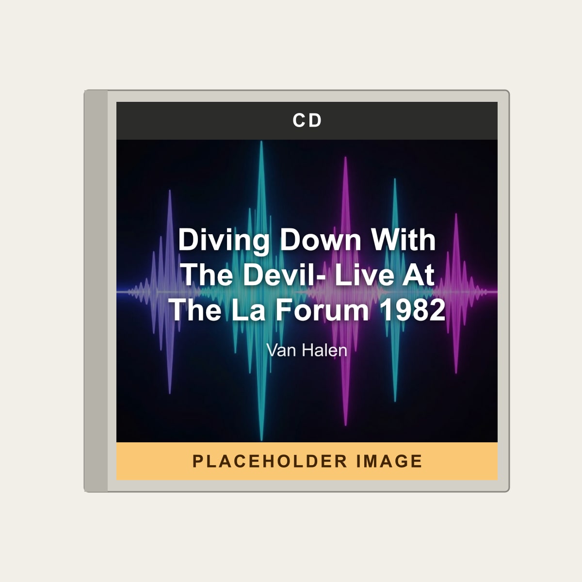 Van Halen - Diving Down With The Devil- Live At The La Forum 1982 (CD) (US Import) - placeholder image