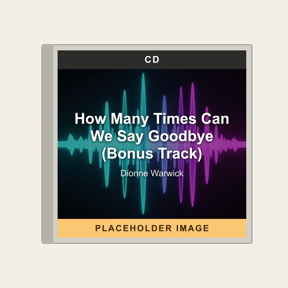Dionne Warwick - How Many Times Can We Say Goodbye (Bonus Track) (CD) (US Import) - placeholder image