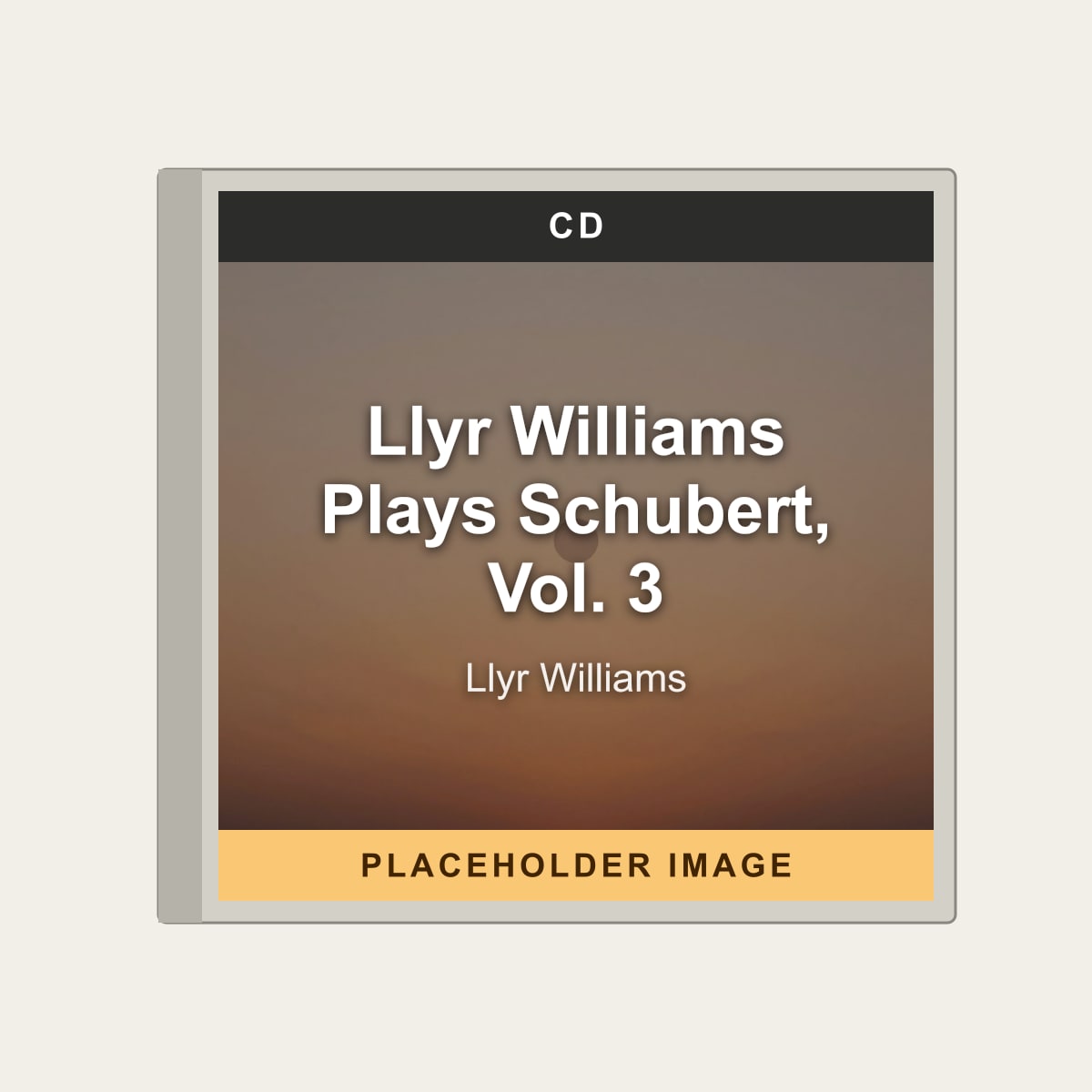 Llyr Williams - Llyr Williams Plays Schubert, Vol. 3 (CD) (US Import) - placeholder image