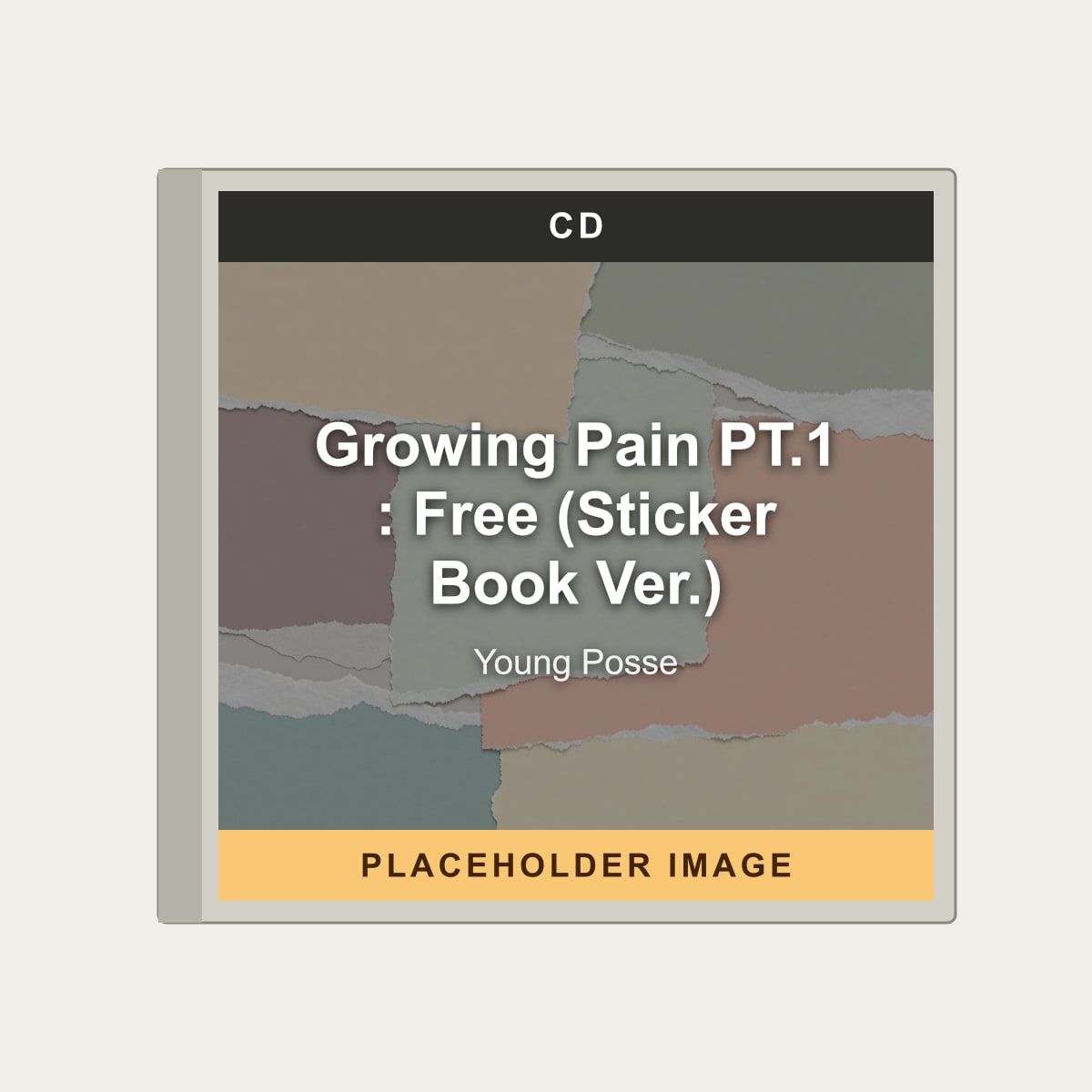 Young Posse - Growing Pain PT.1 : Free (Sticker Book Ver.) (CD) (US Import) - placeholder image