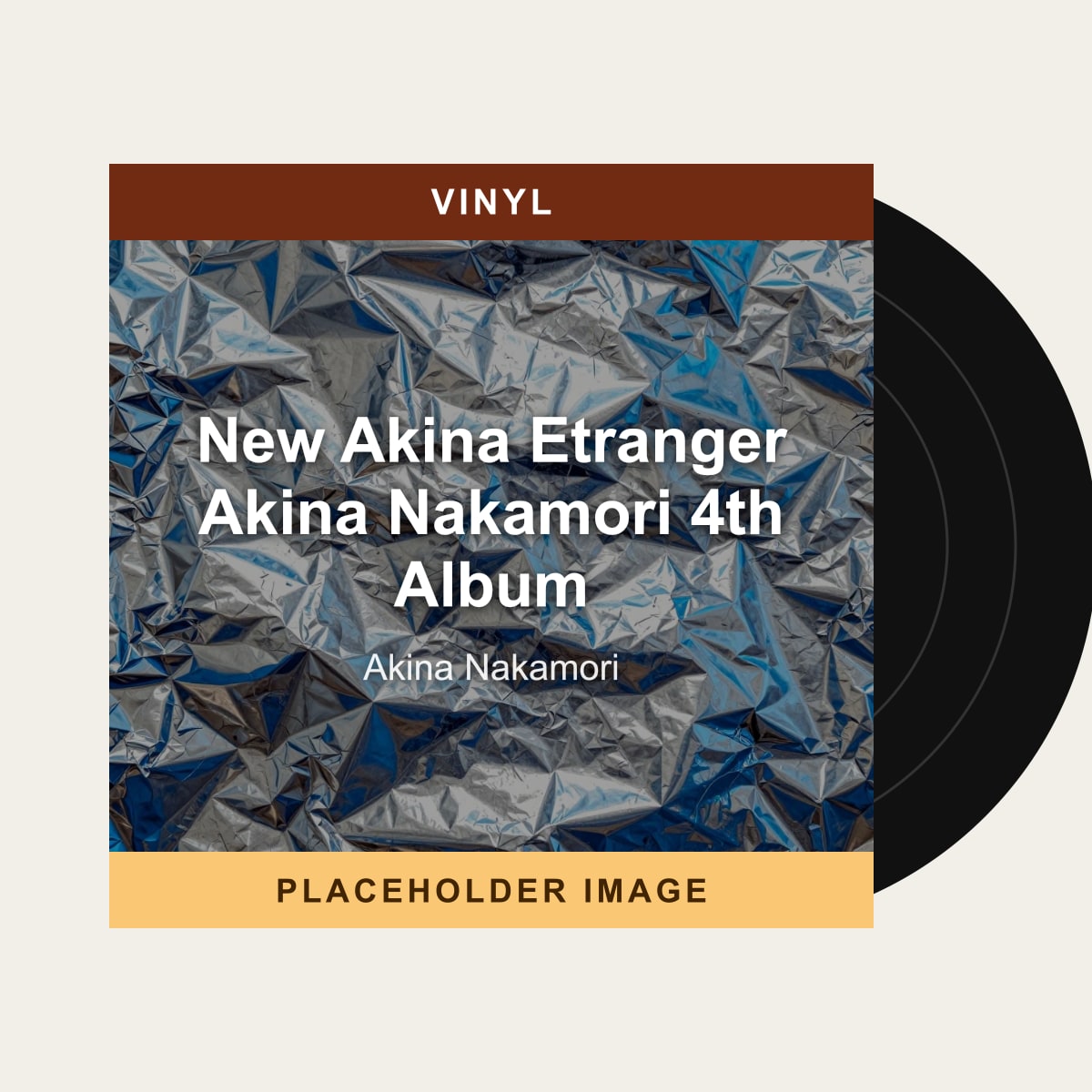 Akina Nakamori - New Akina Etranger Akina Nakamori 4th Album (Vinyl) (US Import) - placeholder image