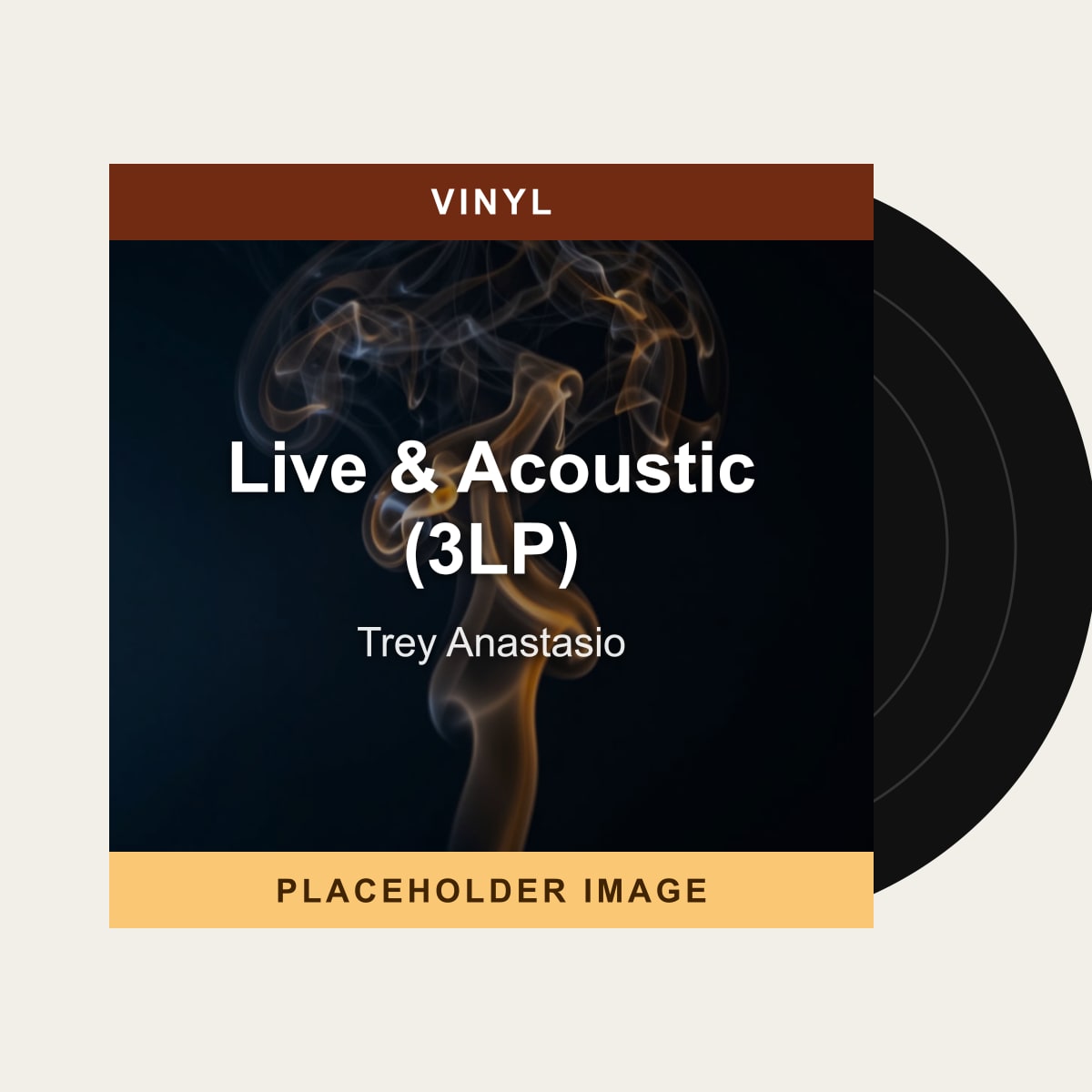 Trey Anastasio - Live & Acoustic (3LP) (Vinyl) (US Import) - placeholder image