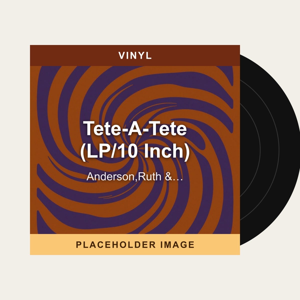 Anderson,Ruth & Annea Lockwood - Tete-A-Tete (LP/10 Inch) (Vinyl) (US Import) - placeholder image