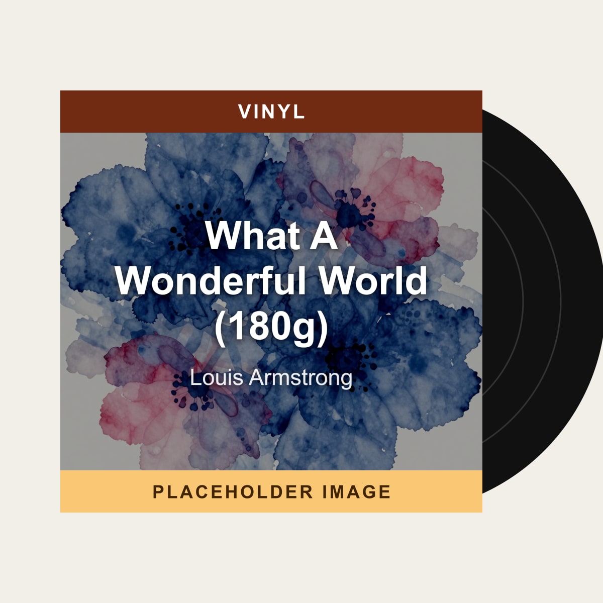 Louis Armstrong - What A Wonderful World (180g) (Vinyl) (US Import) - placeholder image
