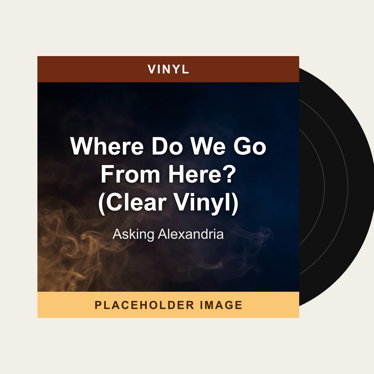 Asking Alexandria - Where Do We Go From Here? (Clear Vinyl) (Vinyl) (US Import) - placeholder image