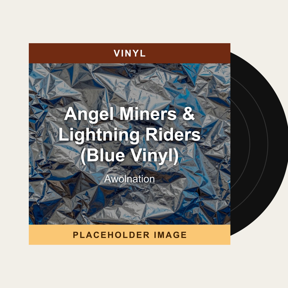 Awolnation - Angel Miners & Lightning Riders (Blue Vinyl) (Vinyl) (US Import) - placeholder image