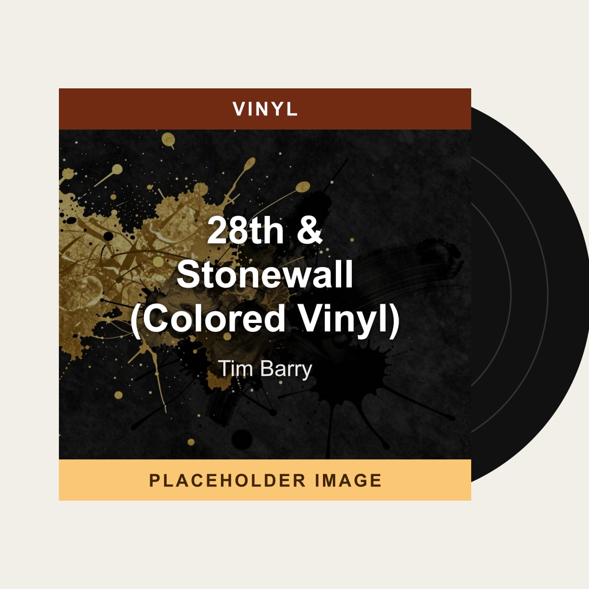 Tim Barry - 28th & Stonewall (Colored Vinyl) (Vinyl) (US Import) - placeholder image