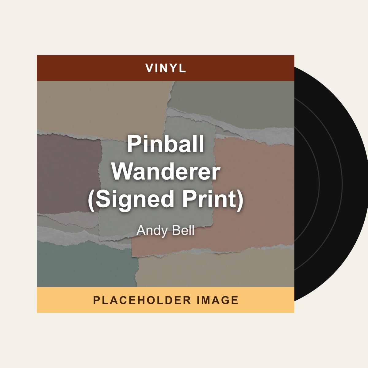 Andy Bell - Pinball Wanderer (Signed Print) (Vinyl) (US Import) - placeholder image