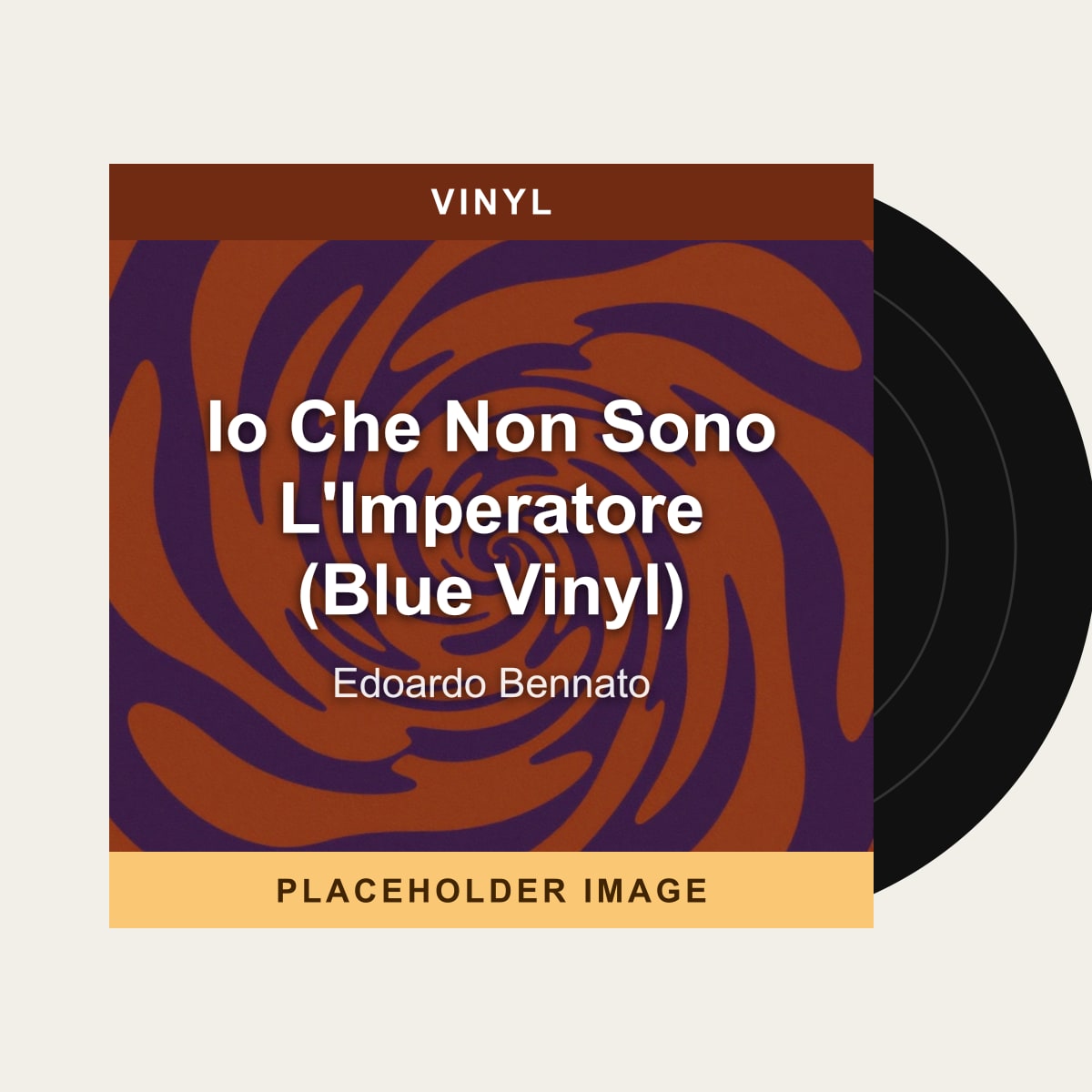 Edoardo Bennato - Io Che Non Sono L'Imperatore (Blue Vinyl) (Vinyl) (US Import) - placeholder image