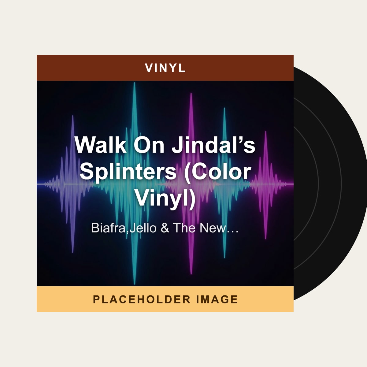 Biafra,Jello & The New Orleans Raunch & Soul All-Stars - Walk On Jindal’s Splinters (Color Vinyl) (Vinyl) (US Import) - placeholder image