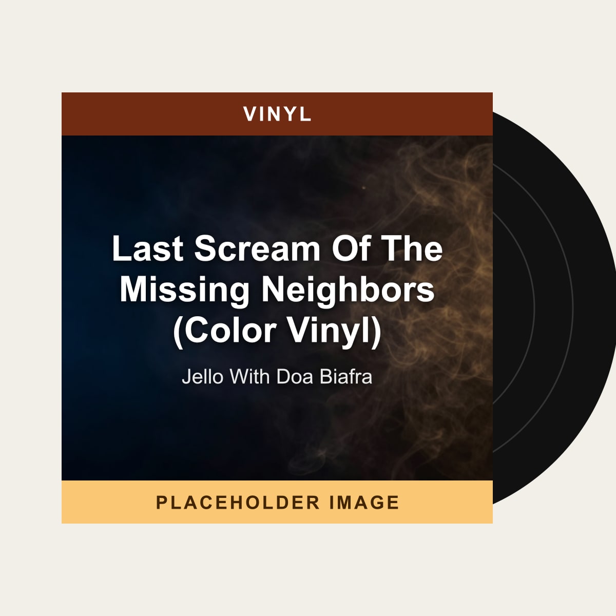 Jello With Doa Biafra - Last Scream Of The Missing Neighbors (Color Vinyl) (Vinyl) (US Import) - placeholder image