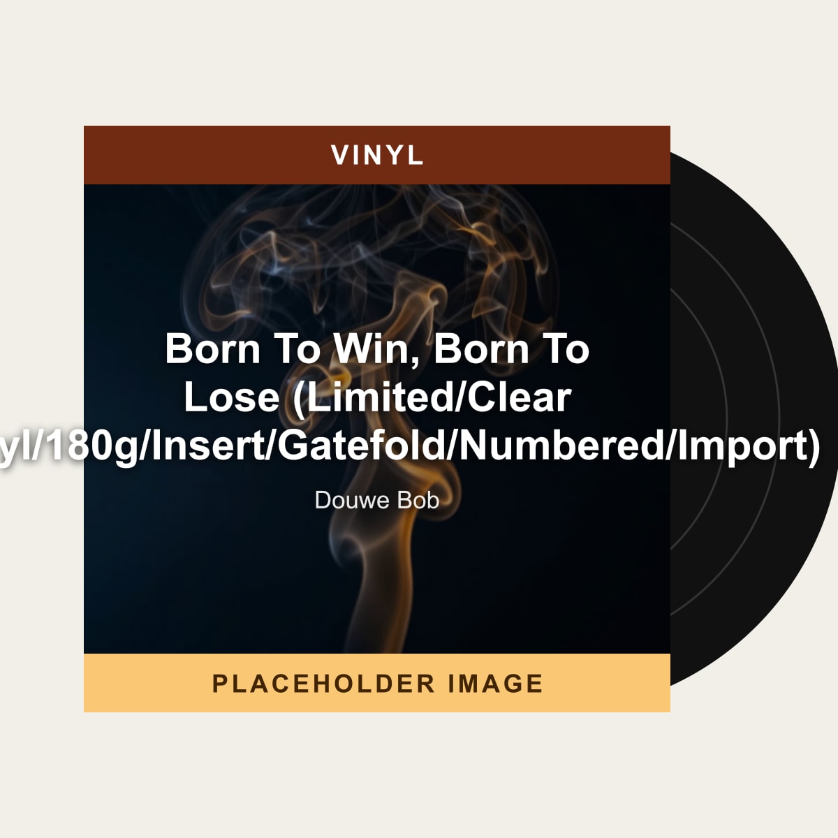 Douwe Bob - Born To Win, Born To Lose (Limited/Clear Vinyl/180g/Insert/Gatefold/Numbered/Import) (Vinyl) (US Import) - placeholder image