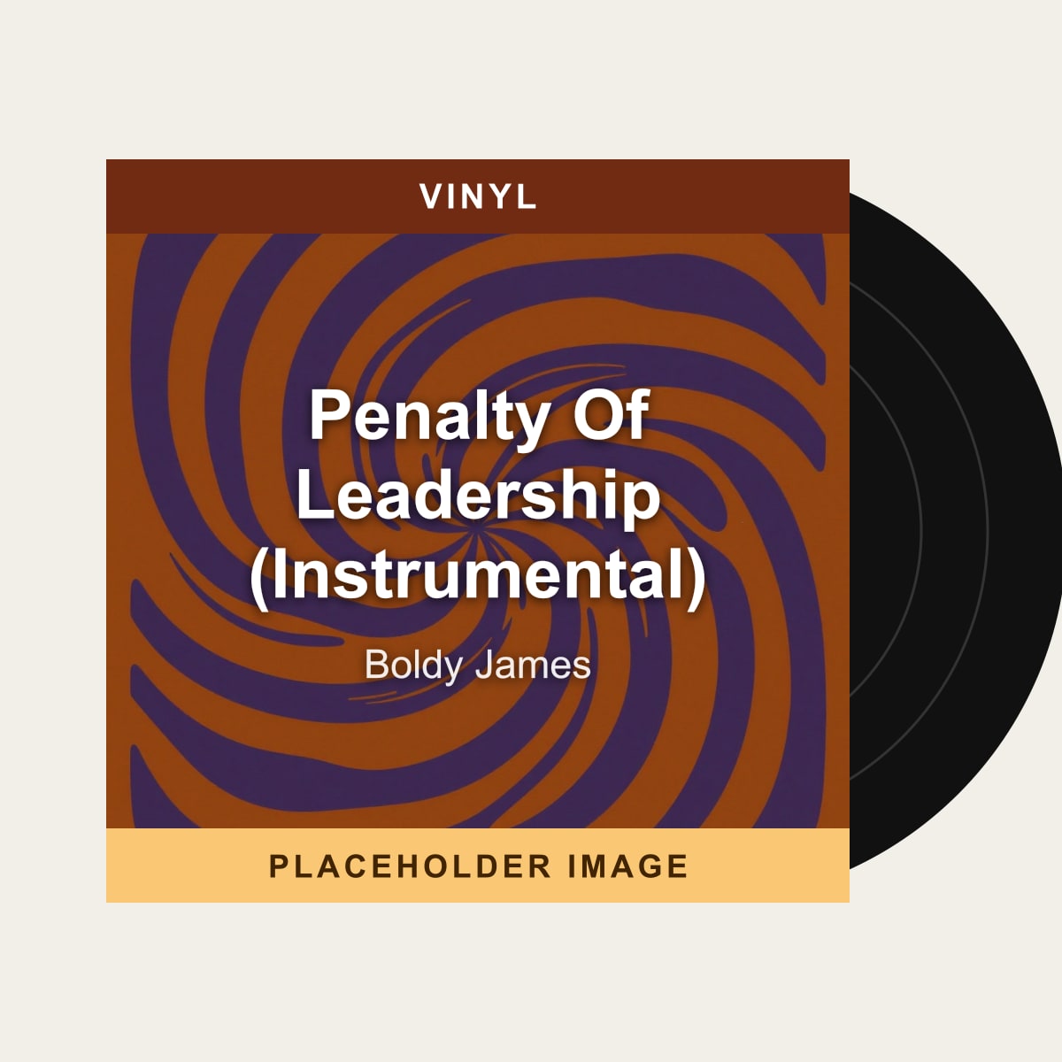 Boldy James - Penalty Of Leadership (Instrumental) (Vinyl) (US Import) - placeholder image