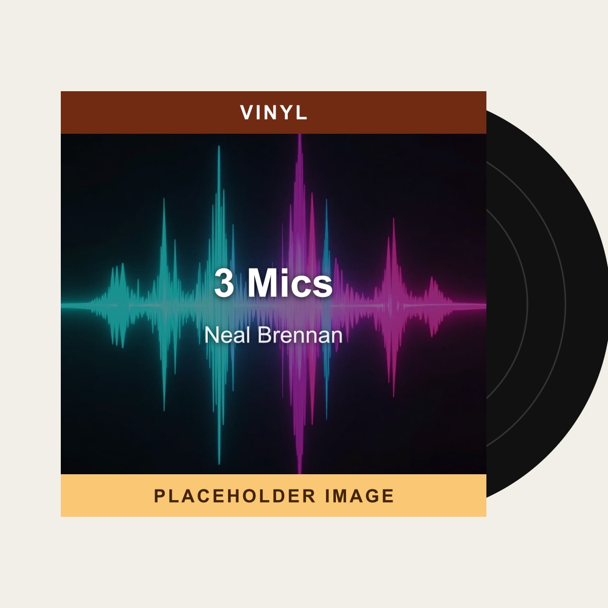 Neal Brennan - 3 Mics (Vinyl) (US Import) - placeholder image