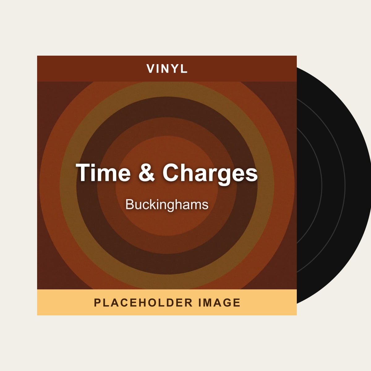Buckinghams - Time & Charges (Vinyl) (US Import) - placeholder image