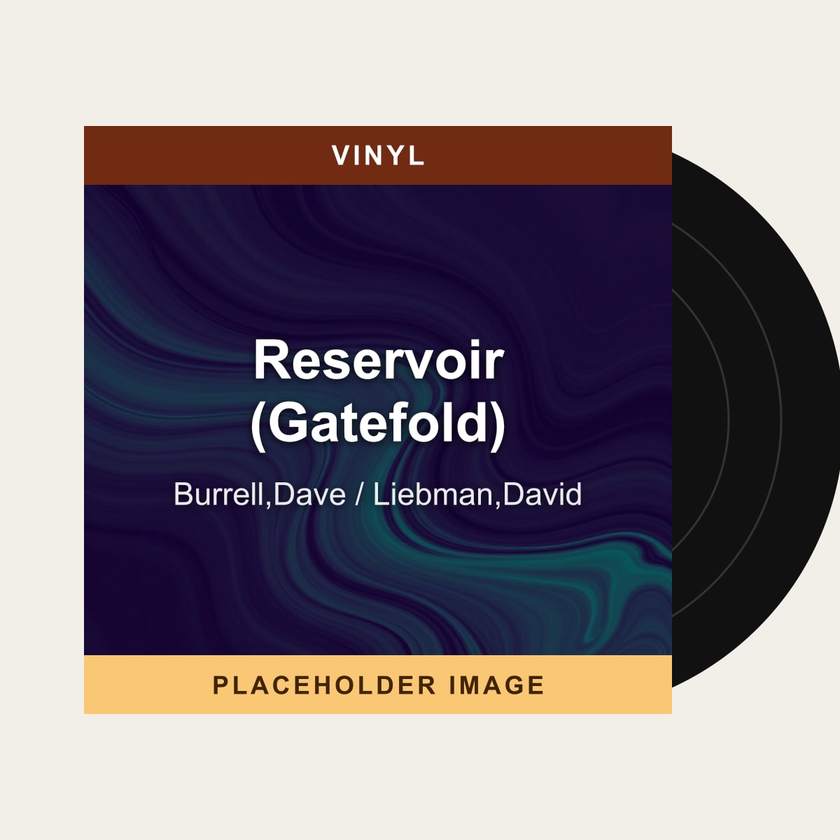 Burrell,Dave / Liebman,David - Reservoir (Gatefold) (Vinyl) (US Import) - placeholder image