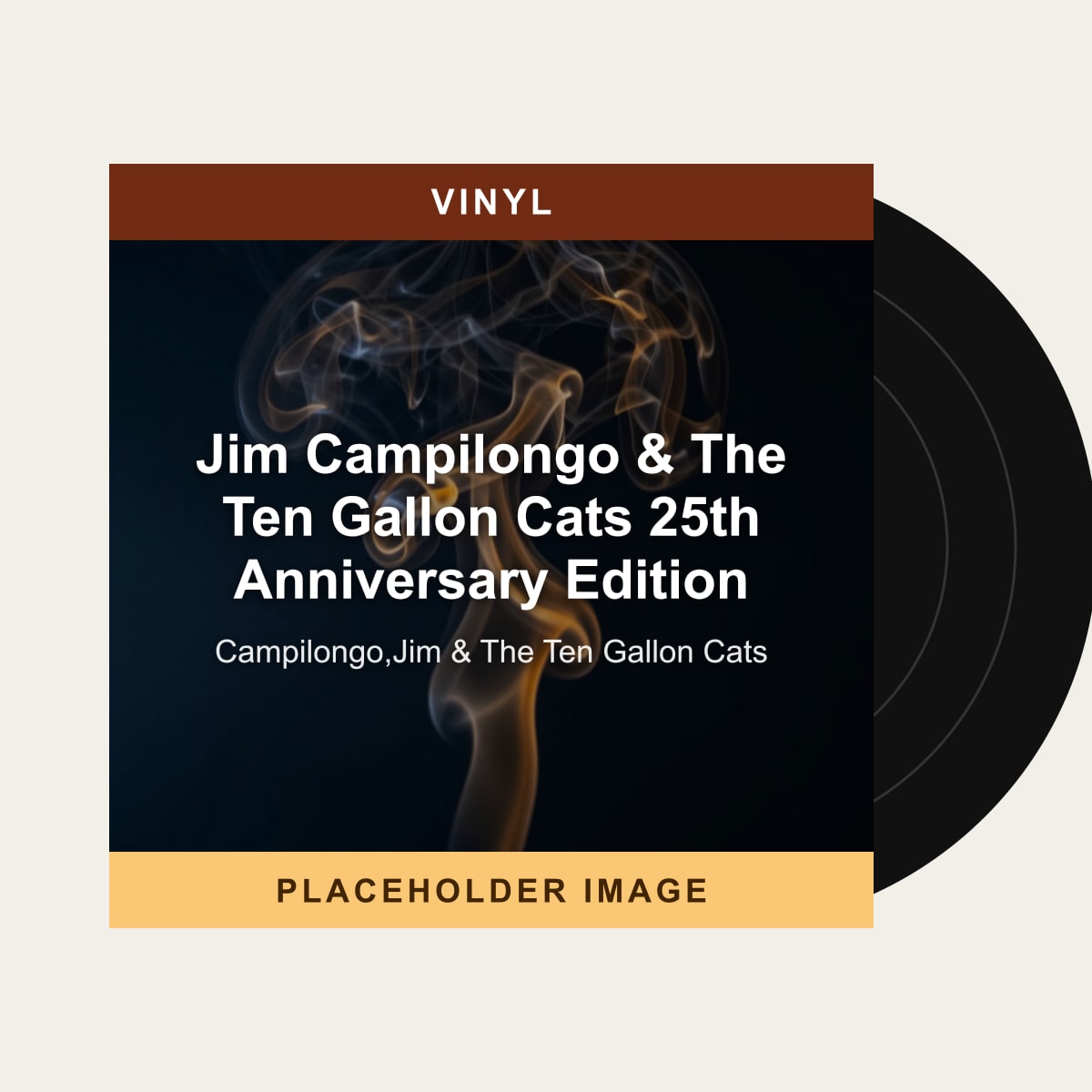 Campilongo,Jim & The Ten Gallon Cats - Jim Campilongo & The Ten Gallon Cats 25th Anniversary Edition (Vinyl) (US Import) - placeholder image