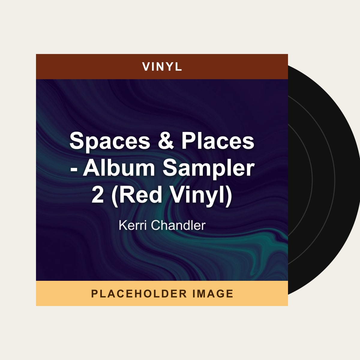 Kerri Chandler - Spaces & Places - Album Sampler 2 (Red Vinyl) (Vinyl) (US Import) - placeholder image