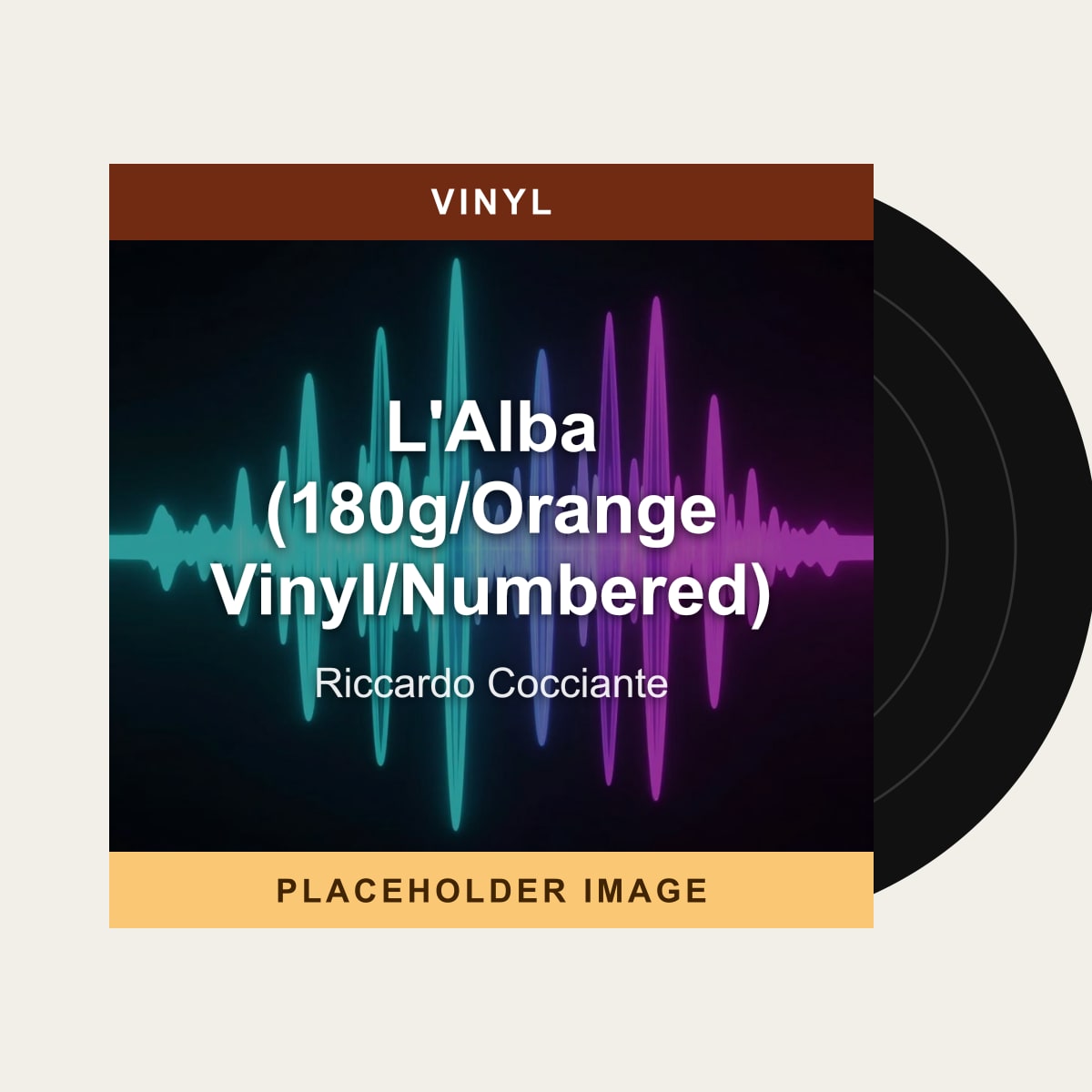 Riccardo Cocciante - L'Alba (180g/Orange Vinyl/Numbered) (Vinyl) (US Import) - placeholder image
