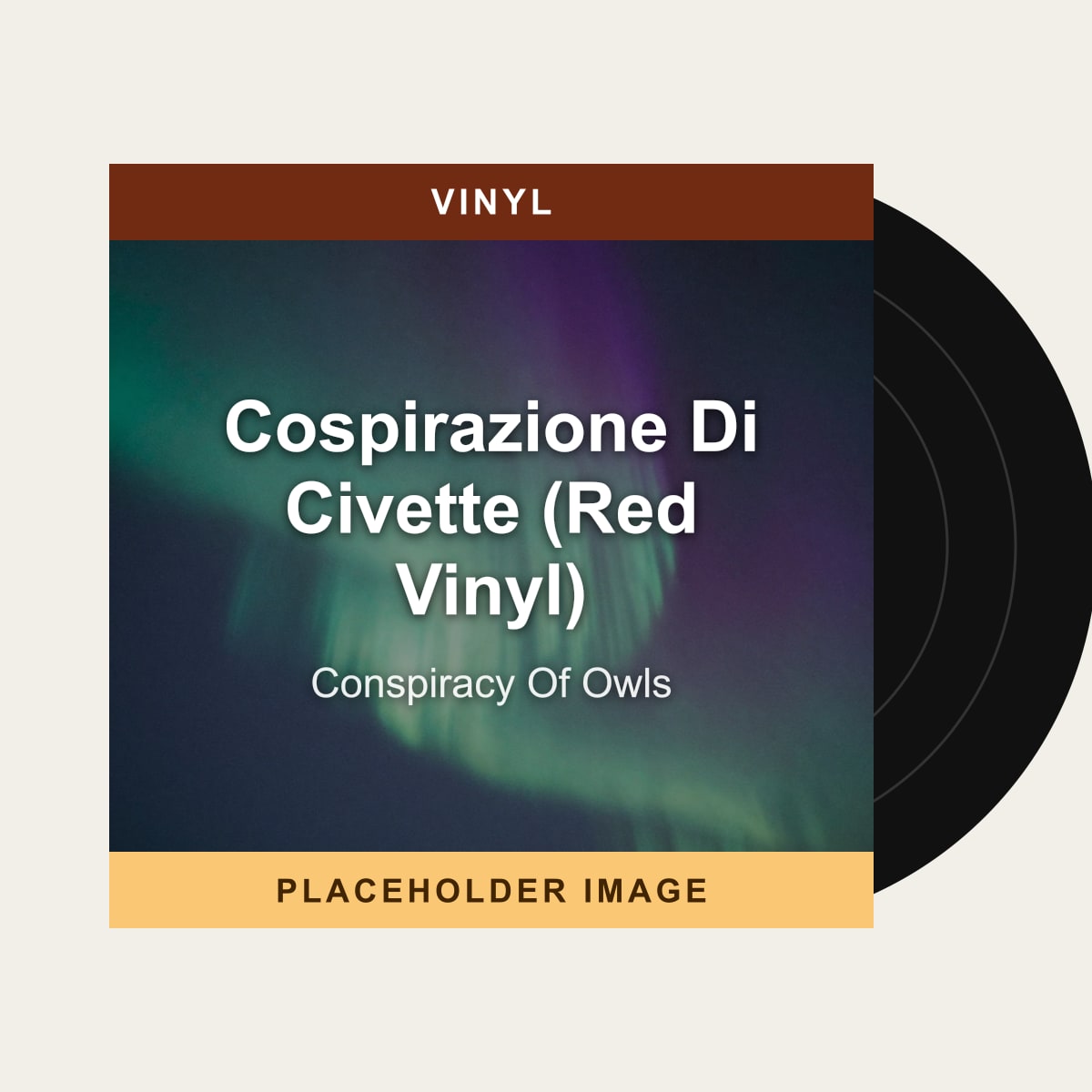 Conspiracy Of Owls - Cospirazione Di Civette (Red Vinyl) (Vinyl) (US Import) - placeholder image