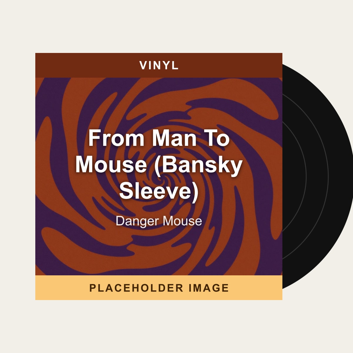 Danger Mouse - From Man To Mouse (Bansky Sleeve) (Vinyl) (US Import) - placeholder image