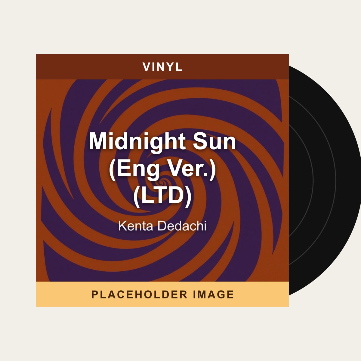 Kenta Dedachi - Midnight Sun (Eng Ver.) (LTD) (Vinyl) (US Import) - placeholder image
