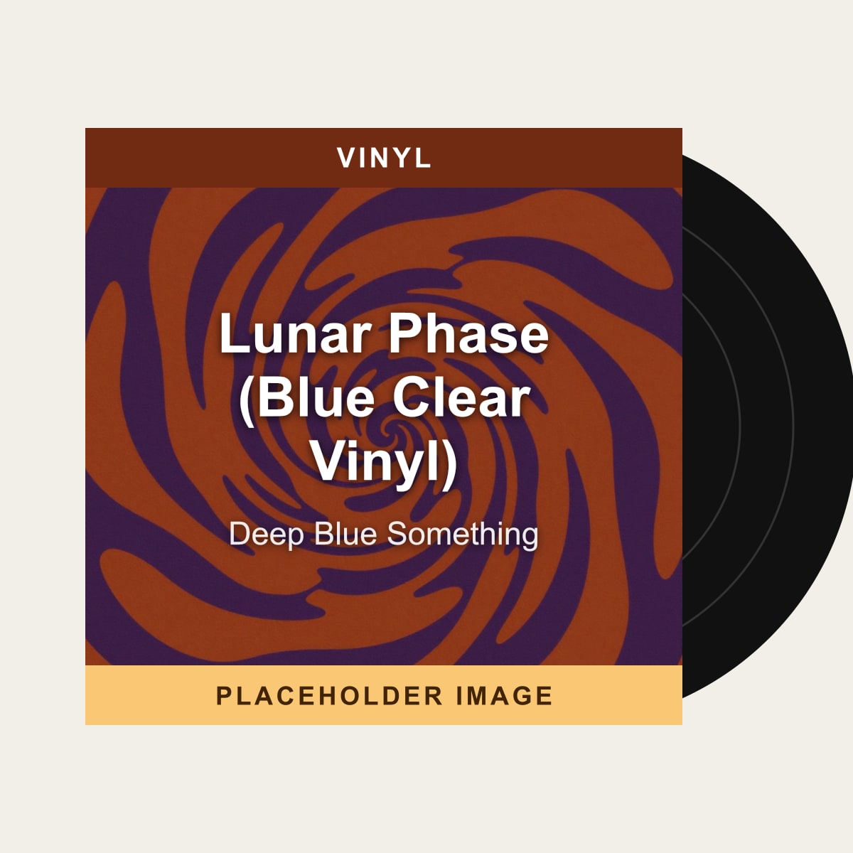 Deep Blue Something - Lunar Phase (Blue Clear Vinyl) (Vinyl) (US Import) - placeholder image