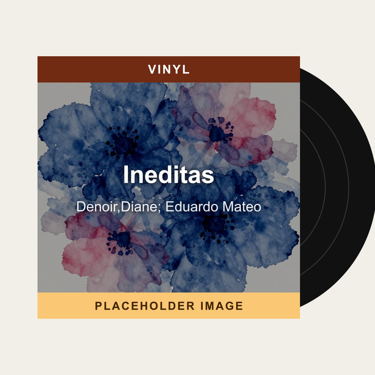 Denoir,Diane; Eduardo Mateo - Ineditas (Vinyl) (US Import) - placeholder image