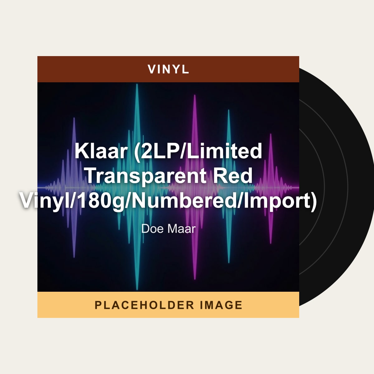 Doe Maar - Klaar (2LP/Limited Transparent Red Vinyl/180g/Numbered/Import) (Vinyl) (US Import) - placeholder image