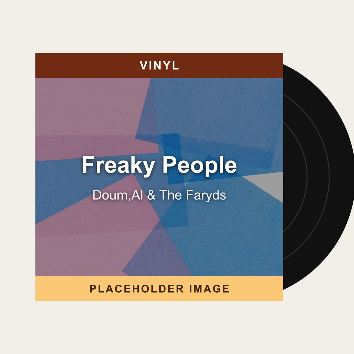 Doum,Al & The Faryds - Freaky People (Vinyl) (US Import) - placeholder image