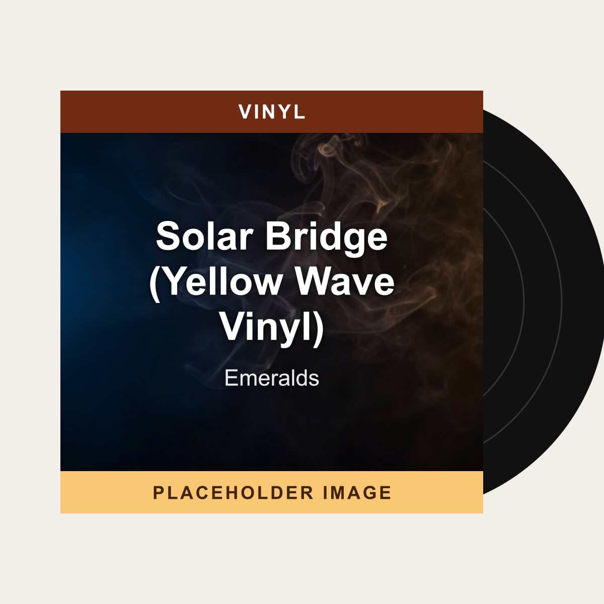 Emeralds - Solar Bridge (Yellow Wave Vinyl) (Vinyl) (US Import) - placeholder image