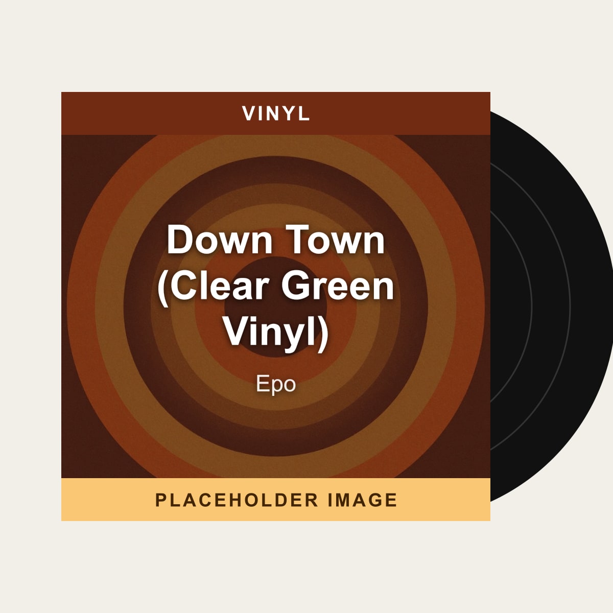 Epo - Down Town (Clear Green Vinyl) (Vinyl) (US Import) - placeholder image