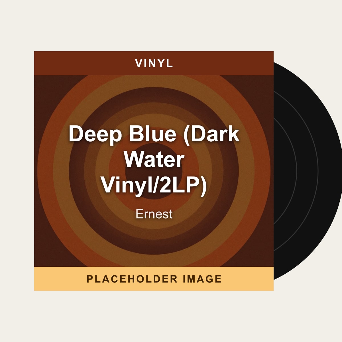 Ernest - Deep Blue (Dark Water Vinyl/2LP) (Vinyl) (US Import) - placeholder image