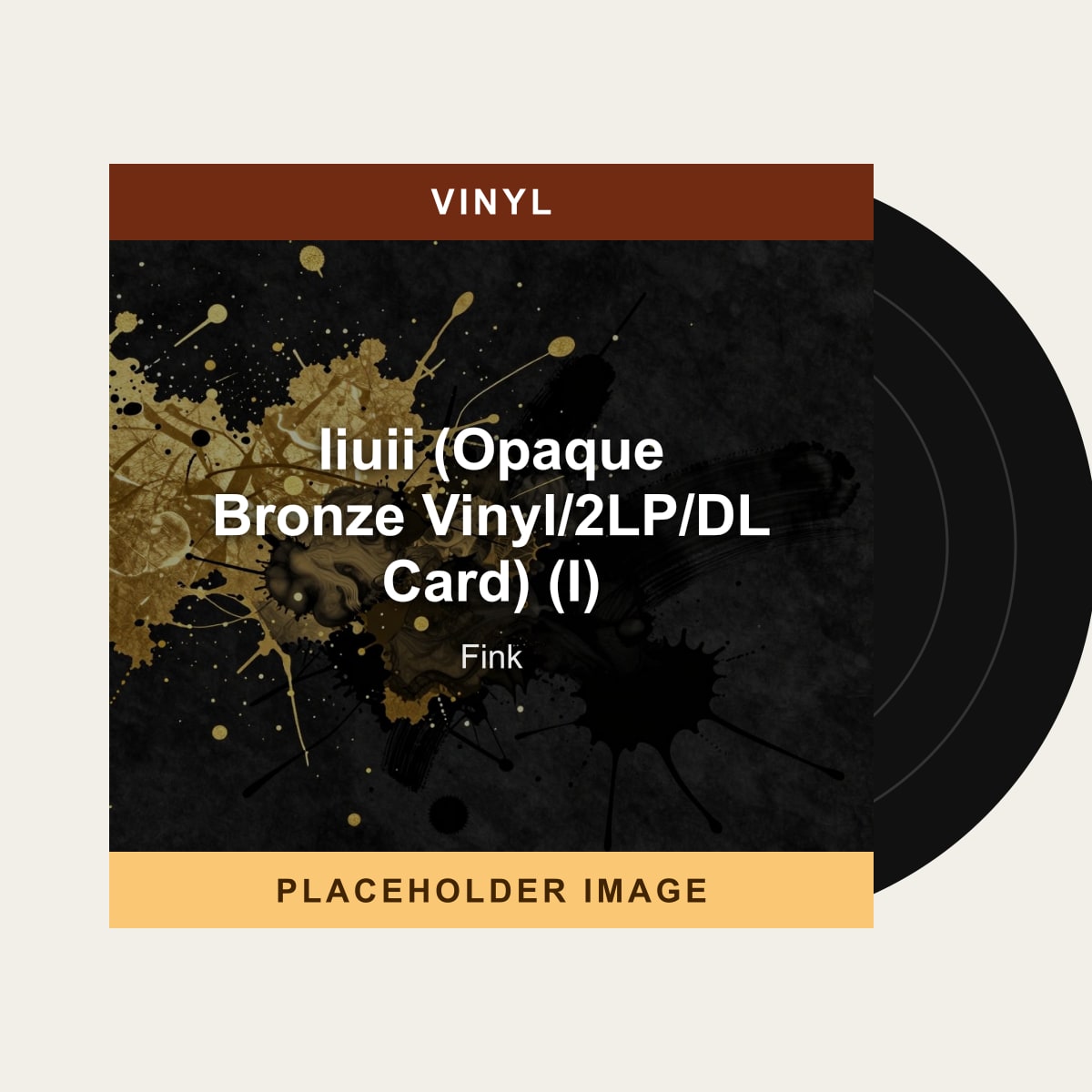 Fink - Iiuii (Opaque Bronze Vinyl/2LP/DL Card) (I) (Vinyl) (US Import) - placeholder image