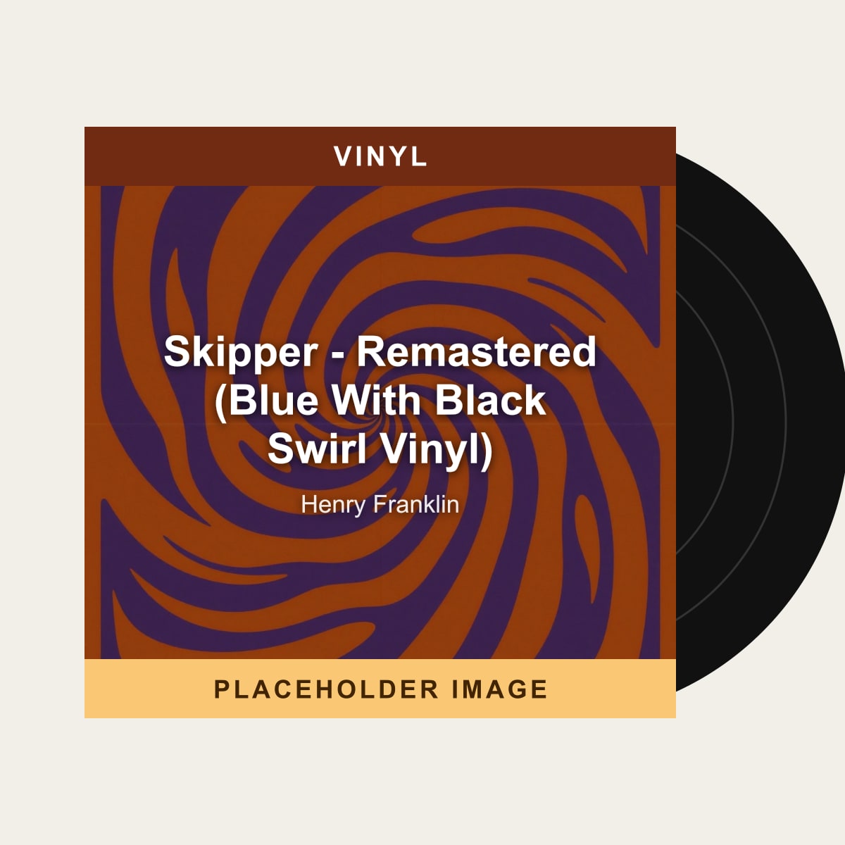 Henry Franklin - Skipper - Remastered (Blue With Black Swirl Vinyl) (Vinyl) (US Import) - placeholder image