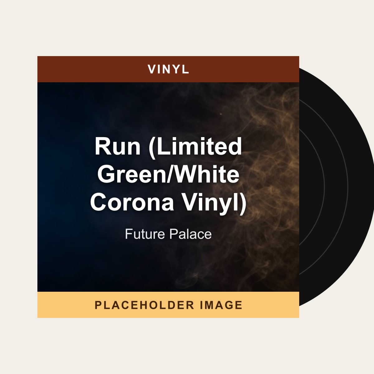 Future Palace - Run (Limited Green/White Corona Vinyl) (Vinyl) (US Import) - placeholder image
