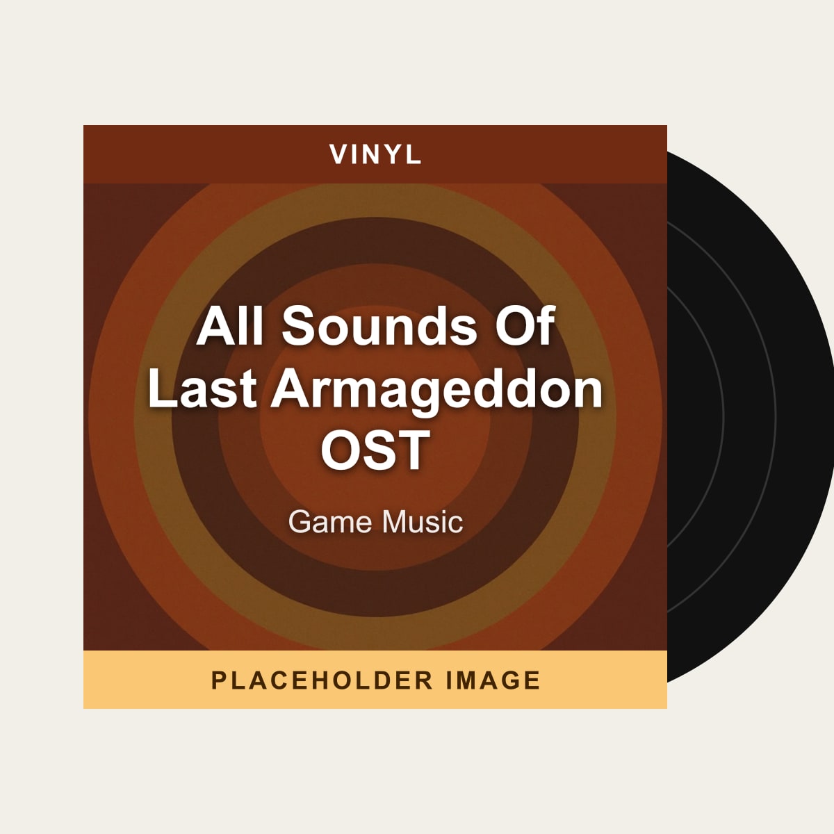 Game Music - All Sounds Of Last Armageddon OST (Vinyl) (US Import) - placeholder image