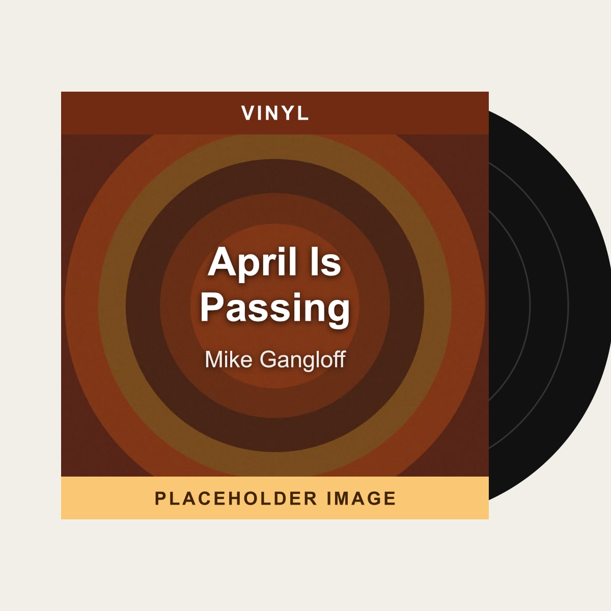 Mike Gangloff - April Is Passing (Vinyl) (US Import) - placeholder image